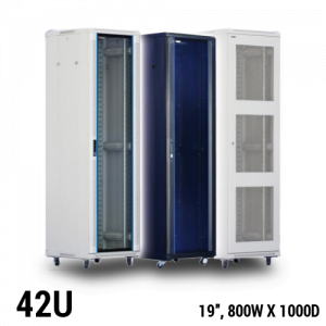 Toten 42U server rack, 800 x 1000