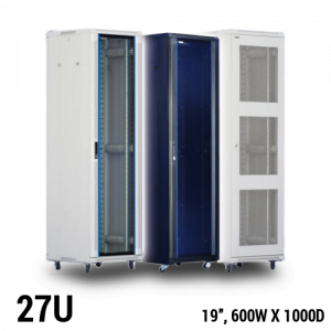 Toten 27U server rack, 600 x 1000